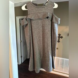 Loft cold shoulder dress